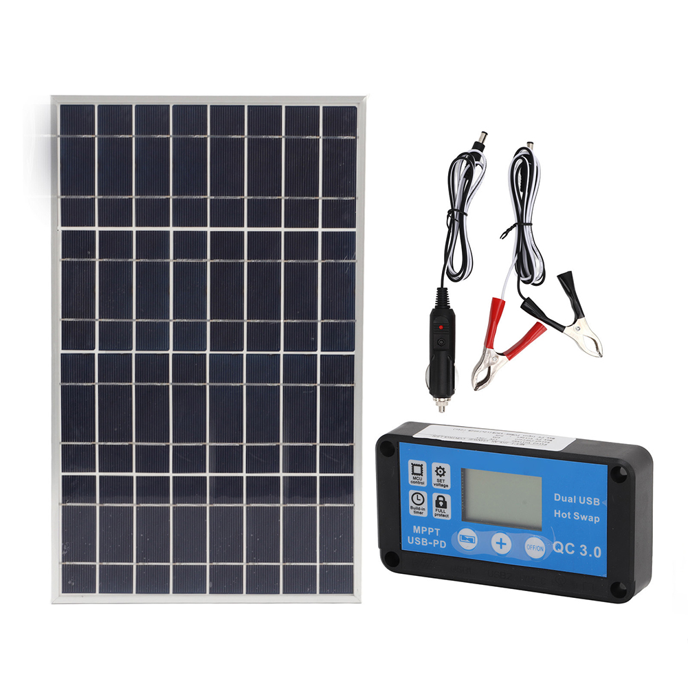 Solar Panel Monocrystalline - 다결정 태양광 패널 및 패널 클립