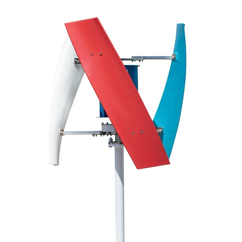 Renewable Energy Wind Solar - 태양광 패널용 오프그리드 재생에너지 수직축 가정용