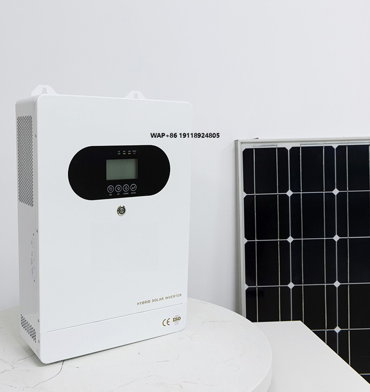 Solar Panel Monocrystalline - 6kW 태양광 하이브리드 인버터와 10kW 리튬