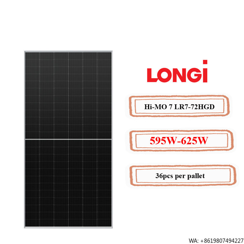 Longi Panel Hi-Mo 7 - 롱기 하이모 7 LR8-66HGD 595~625M 고품질