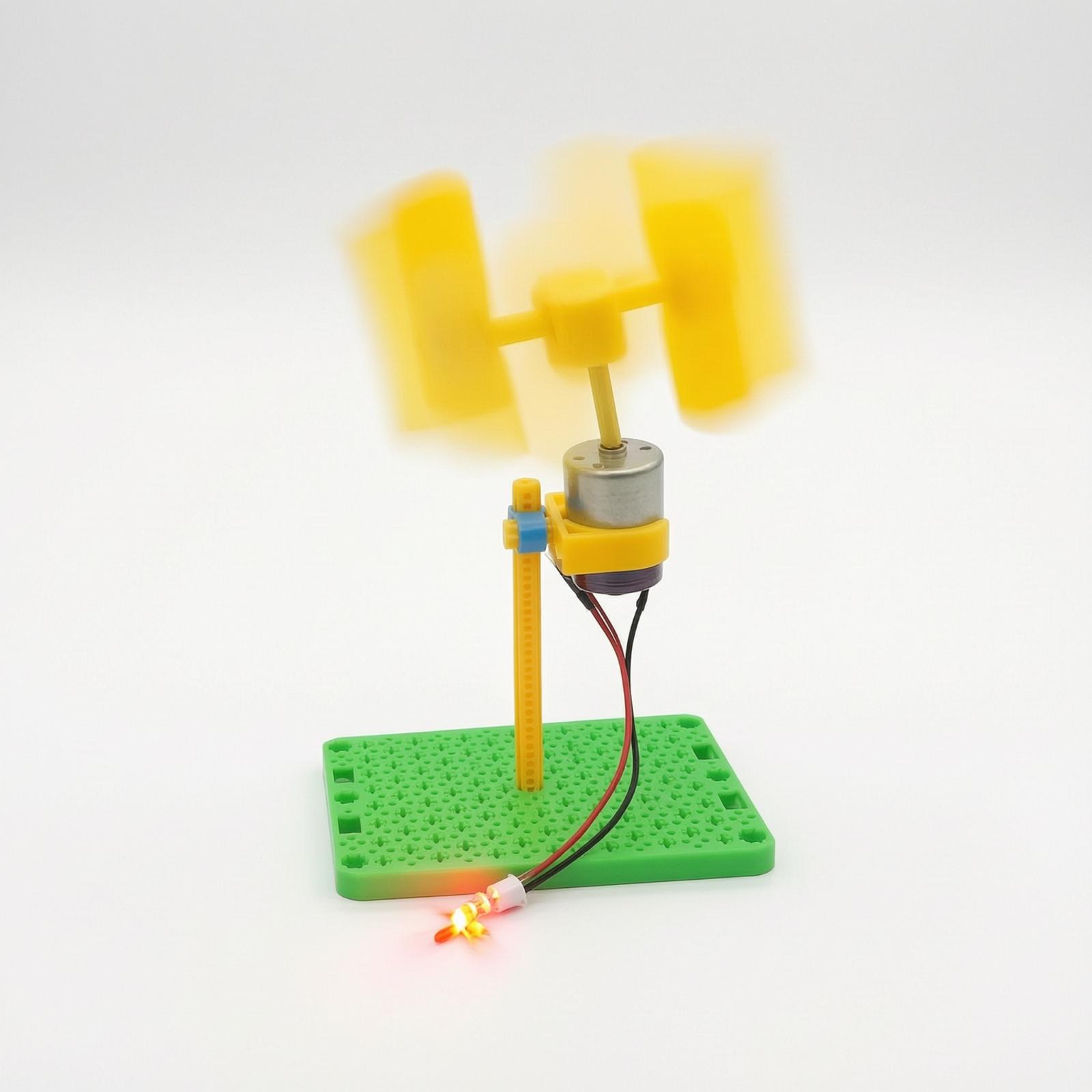Mini Wind Turbine Vertical - 탁상용 수직풍력발전기 미니 터빈 키트 교육용