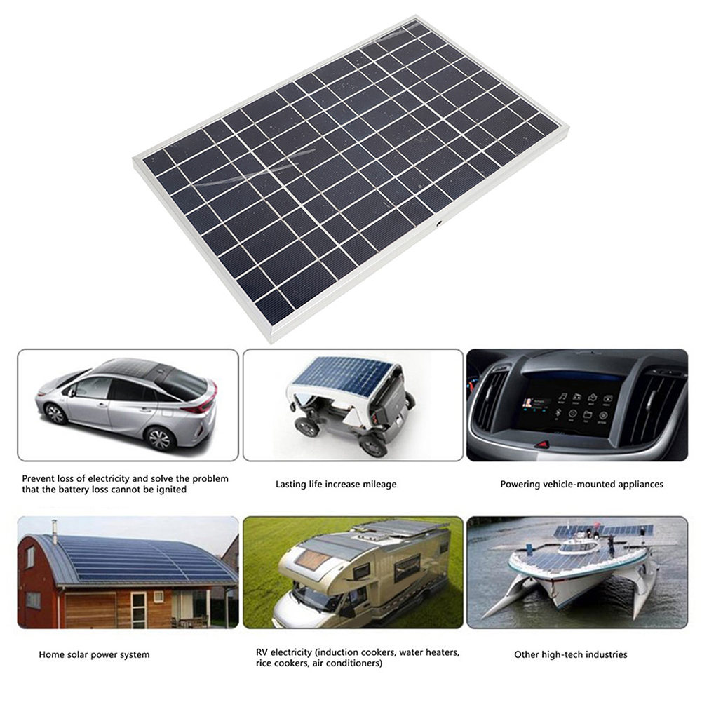 다결정 태양광 패널 및 패널 클립 하드웨어와 결합된 1 - Solar Panel Monocrystalline 리뷰 및 가격