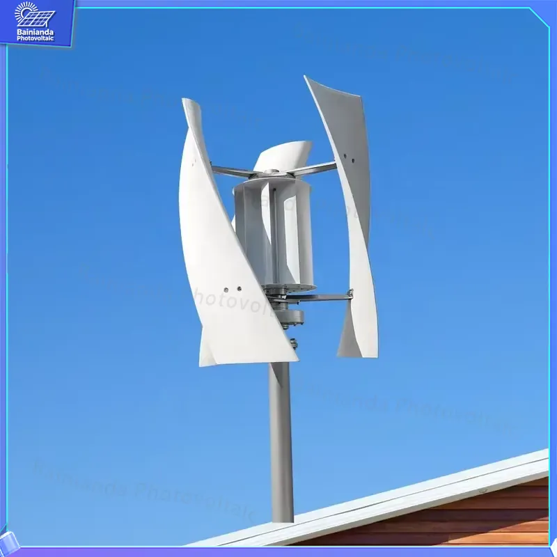 5KW 하이브리드 태양광 풍력 터빈 발전기 수직축 가정 - Renewable Energy Wind Solar 리뷰 및 가격