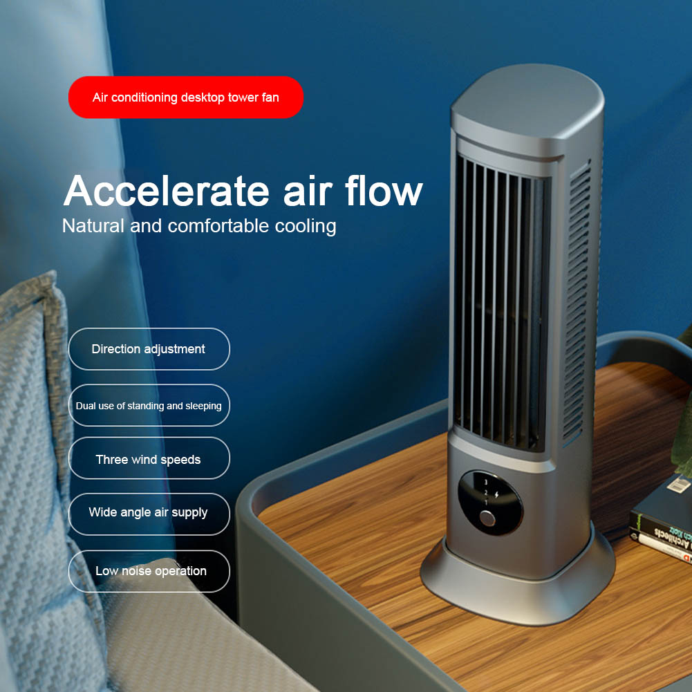 휴대용 타워 팬 수직 수평 냉각 데스크탑 타워 팬 홈  - Mini Wind Turbine Vertical 리뷰 및 가격