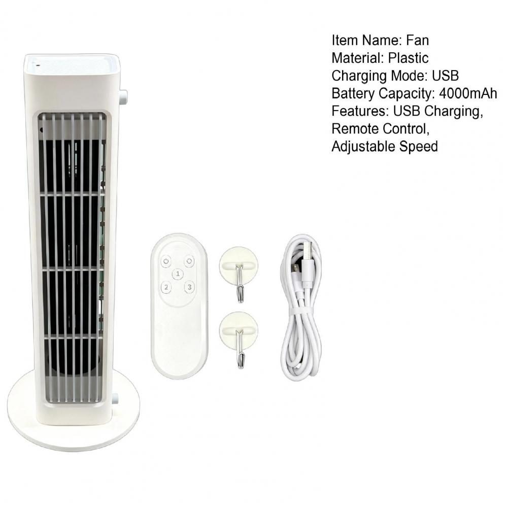 휴대용 에어컨 팬 4000mAh 저소음 데스크탑 타워  - Mini Wind Turbine Vertical 리뷰 및 가격