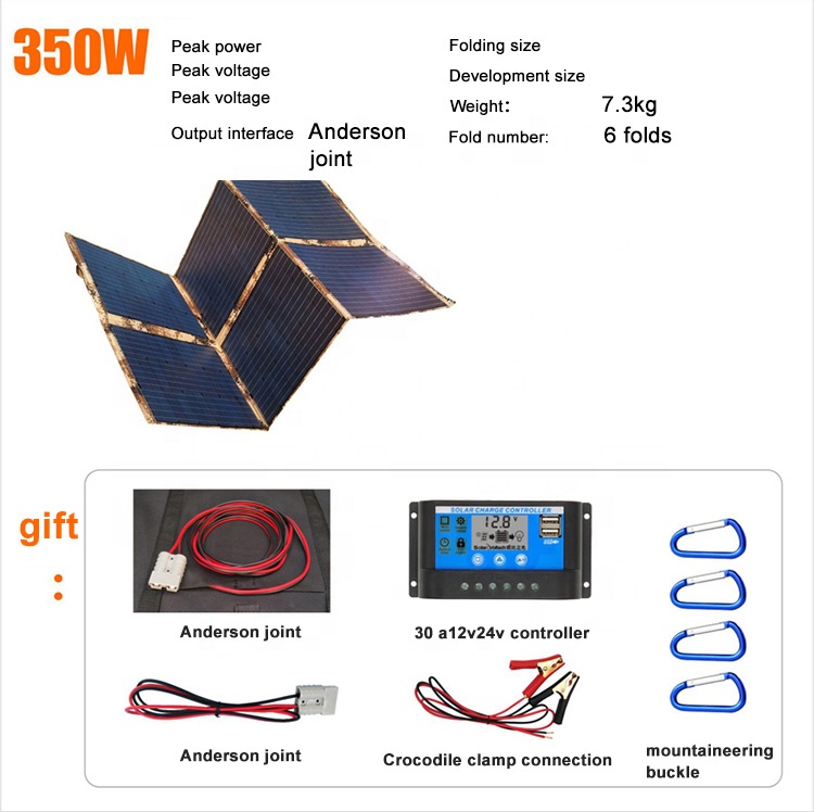 350W 유연한 단결정 태양광 패널, RV 전자차 및  - Solar Panel Monocrystalline 리뷰 및 가격