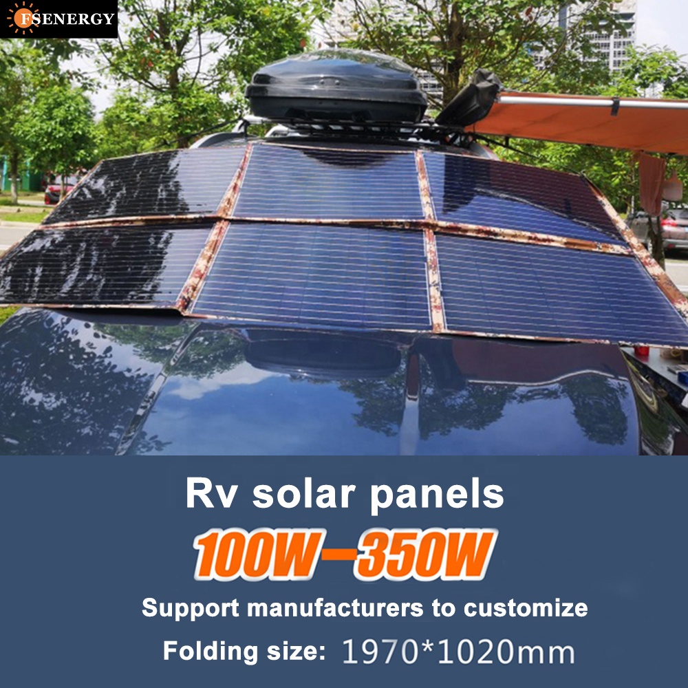 350W 유연한 단결정 태양광 패널, RV 전자차 및  - Solar Panel Monocrystalline 리뷰 및 가격