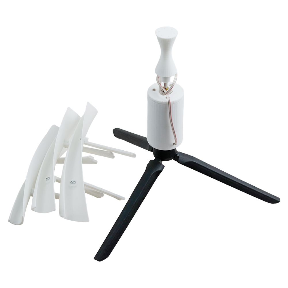 DIY 풍력 터빈 팬 블레이드 미니 수직축 브러시리스  - Mini Wind Turbine Vertical 리뷰 및 가격