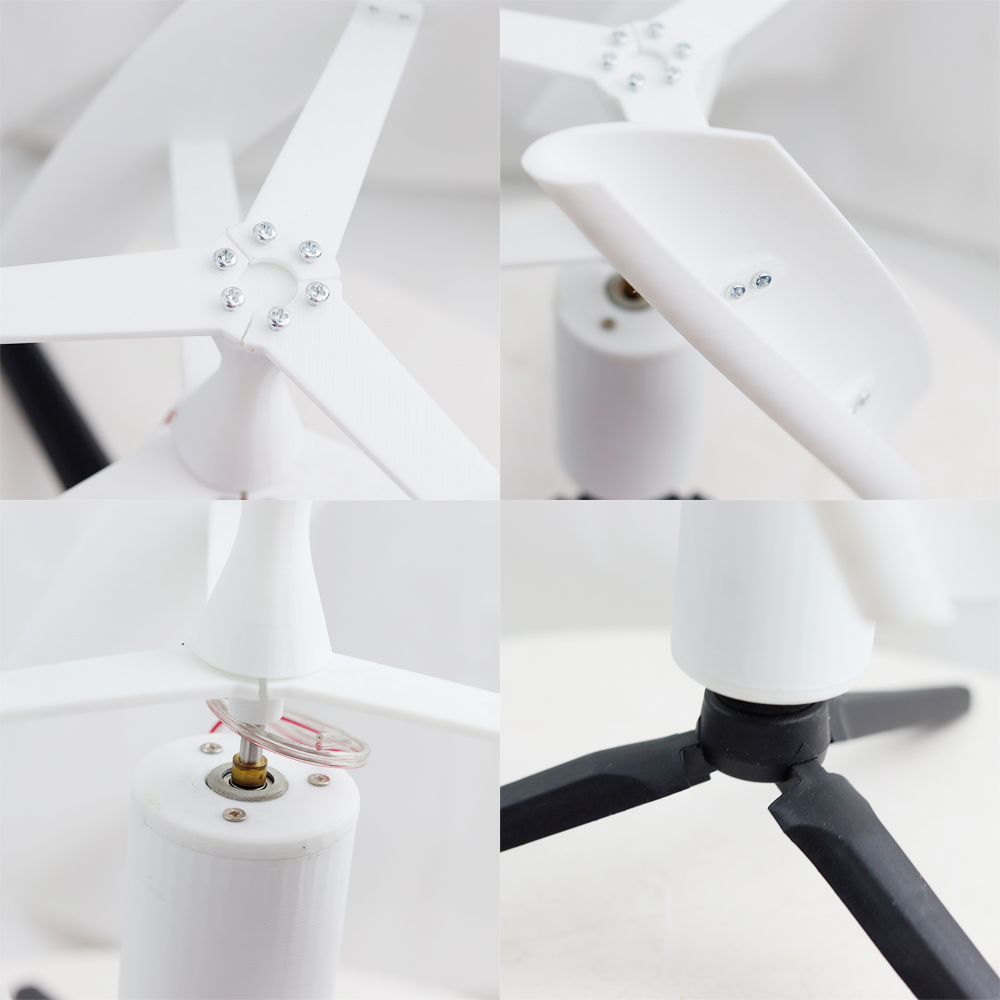 DIY 풍력 터빈 팬 블레이드 미니 수직축 브러시리스  - Mini Wind Turbine Vertical 리뷰 및 가격