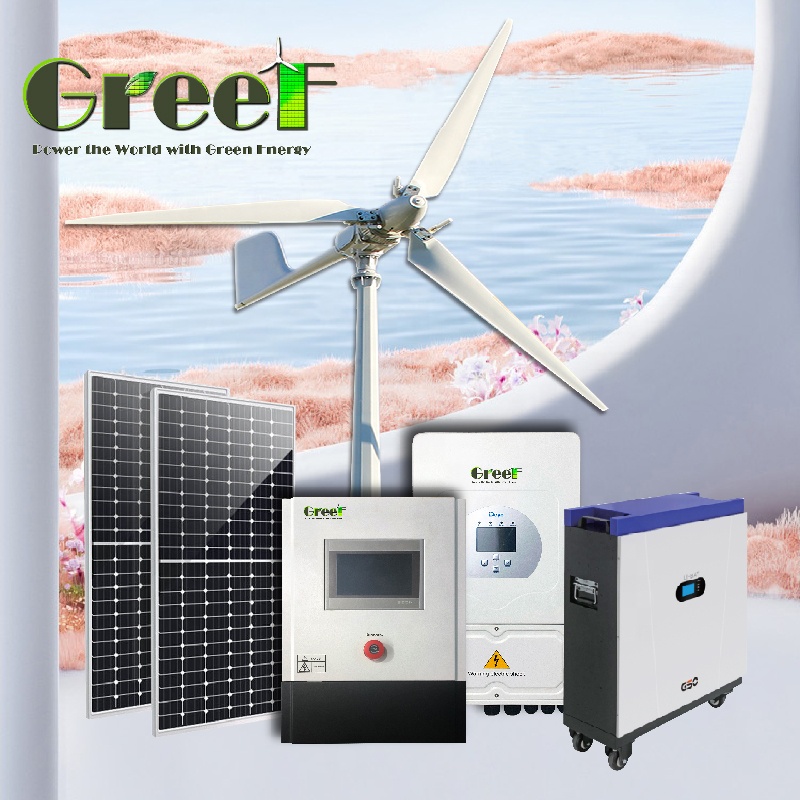 50kw 100kw 500kw 완전 하이브리드 태양광  - Renewable Energy Wind Solar 리뷰 및 가격
