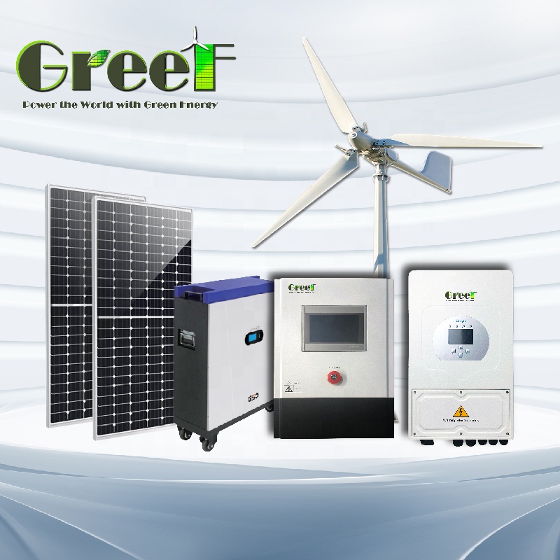 50kw 100kw 500kw 완전 하이브리드 태양광  - Renewable Energy Wind Solar 리뷰 및 가격