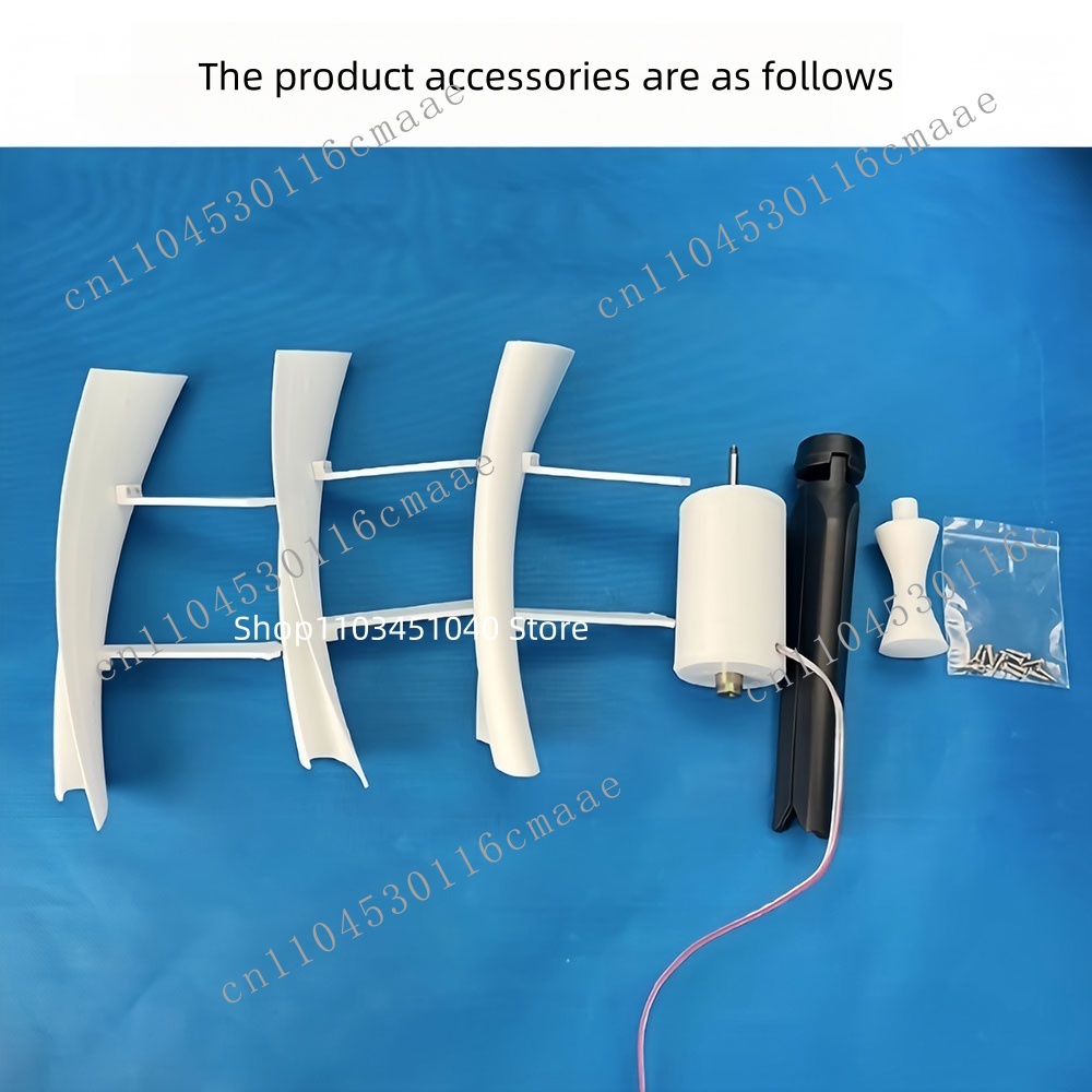 새로운 DIY 풍력 터빈 팬 블레이드 미니 수직축 브러 - Mini Wind Turbine Vertical 리뷰 및 가격